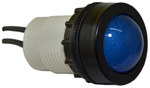 Lampada D22PB 24V-230V blu W0-LD-D22PB N